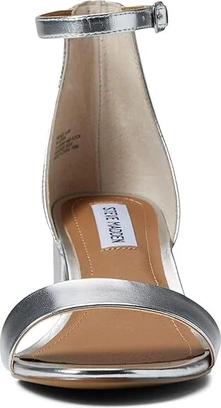 Steve Madden Irenee Sandal Women's 1-2 inch heel Shoes Dusty Silver : 6 M - Image 2