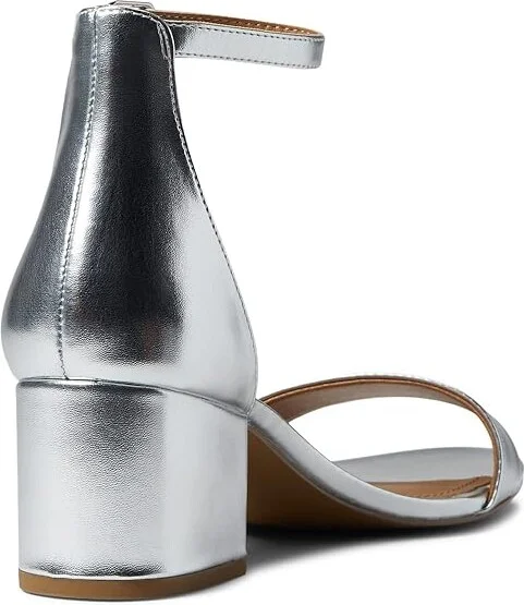 Steve Madden Irenee Sandal Women's 1-2 inch heel Shoes Dusty Silver : 6 M - Image 4