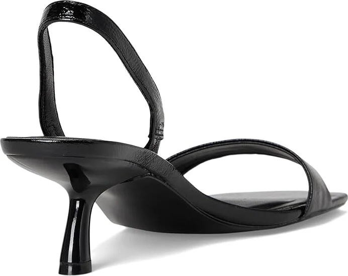 Steve Madden Isha Women's Sandals Black Patent : 7.5 M, Leather/Rubber - Image 4