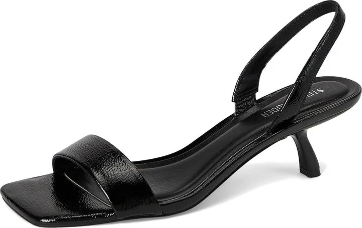 Steve Madden Isha Women's Sandals Black Patent : 7.5 M, Leather/Rubber - Image 5