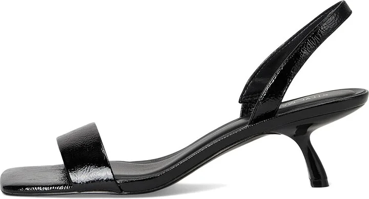 Steve Madden Isha Women's Sandals Black Patent : 7.5 M, Leather/Rubber - Image 6