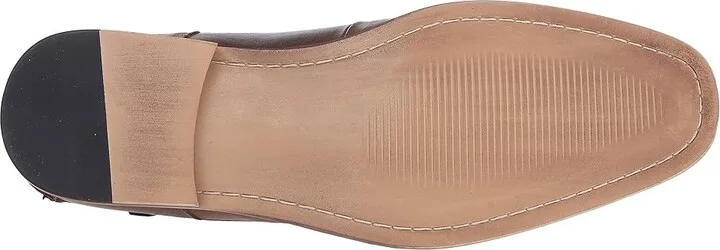 Steve Madden Jagwar Men's Lace Up Wing Tip Shoes Tan Leather : 10 D - Medium, Leather/Suede - Image 4