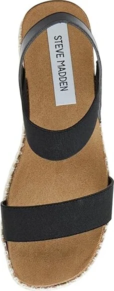 Steve Madden Jaklin Sandal Women's Shoes Black : 10 M, Textile - Image 2
