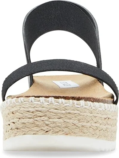 Steve Madden Jaklin Sandal Women's Shoes Black : 10 M, Textile - Image 5