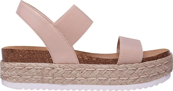 Steve Madden Jaklin Sandal Women's Shoes Blush : 7 M, Textile - Image 6