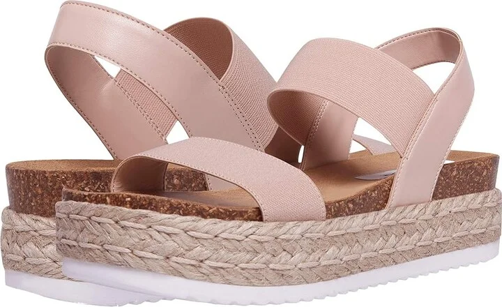 Steve Madden Jaklin Sandal Women's Shoes Blush : 7 M, Textile