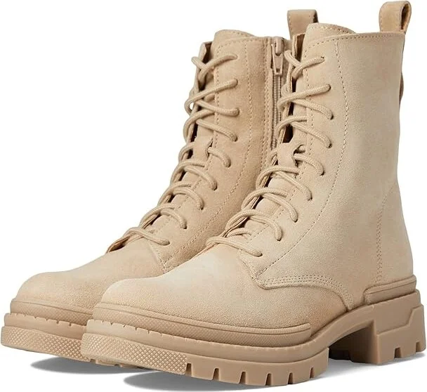 Steve Madden Jamisyn Boot Women's Shoes Sand Suede : 7.5 M