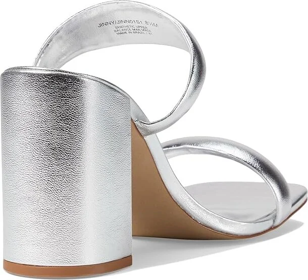 Steve Madden Jinny Women's Sandals Silver : 11 M, Synthetic - Image 4
