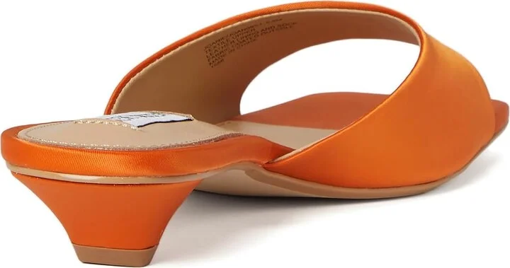 Steve Madden Joanie Women's Shoes Orange Satin : 7 M, Satin/Textile - Image 4