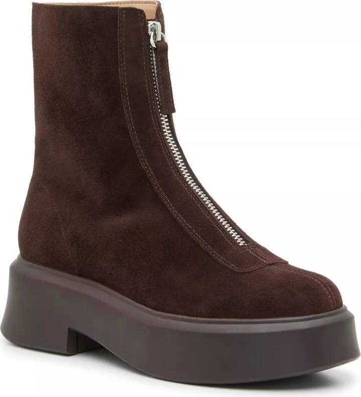 Dark Brown Suede