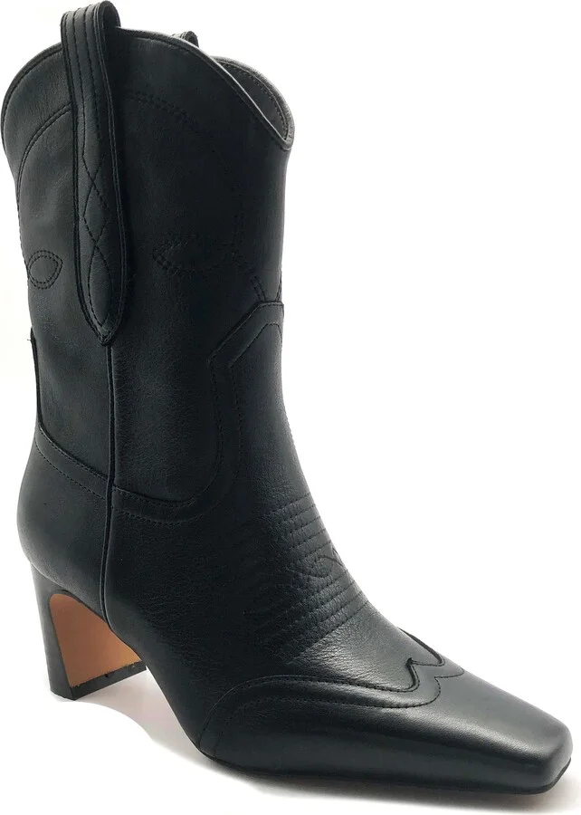 Steve Madden Josefine Bootie ~ Black Leather - Image 2