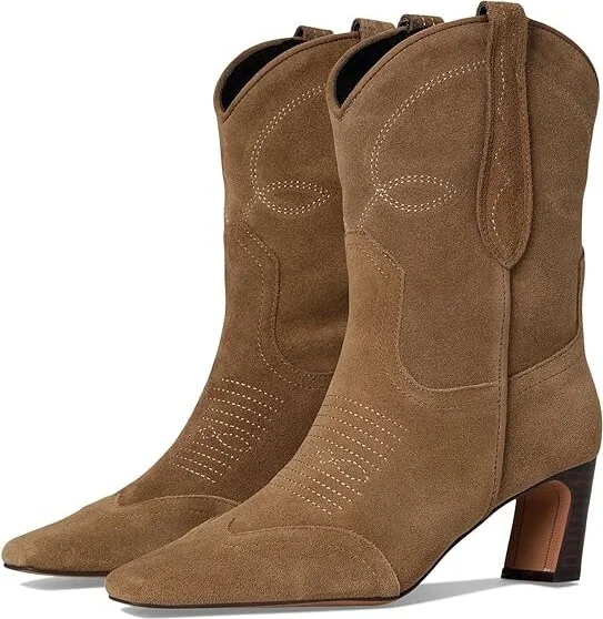 Steve Madden Josefine Women's Boots Taupe Suede : 8.5 M