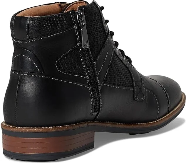 Steve Madden Jotting Men's Boots Black Leather : 12 D - Medium - Image 4