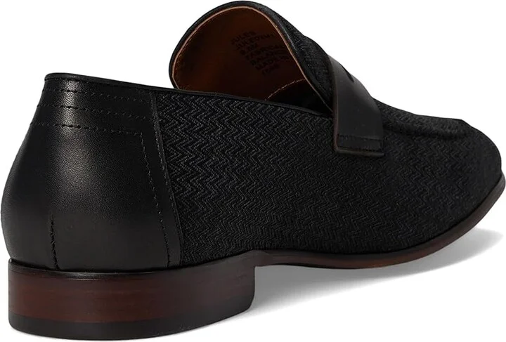Steve Madden Jules Men's Slip on Shoes Black/ Black : 13 D - Medium, Leather - Image 4