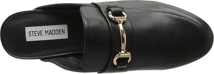 Steve Madden Kandi Slip-On Mule Women's Shoes Black Leather : 6 M - Image 3