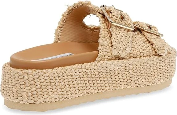 Steve Madden Karrigan Women's Sandals Olive : 7.5 M, Rubber - Image 8