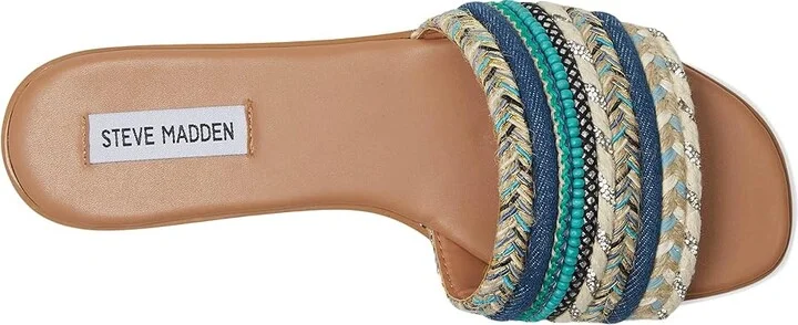 Steve Madden Kassi Women's Sandals Denim : 11 M, Rubber/Synthetic - Image 2