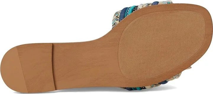 Steve Madden Kassi Women's Sandals Denim : 11 M, Rubber/Synthetic - Image 3