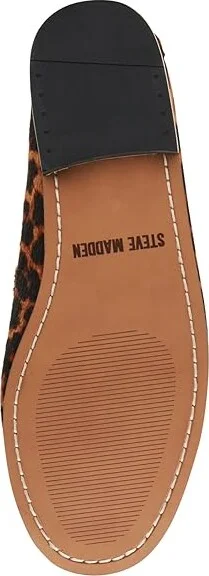 Steve Madden Kingston Women's Flat Shoes Leopard : 6 M, Leather - Image 3