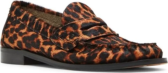 Steve Madden Kingston Women's Flat Shoes Leopard : 6 M, Leather