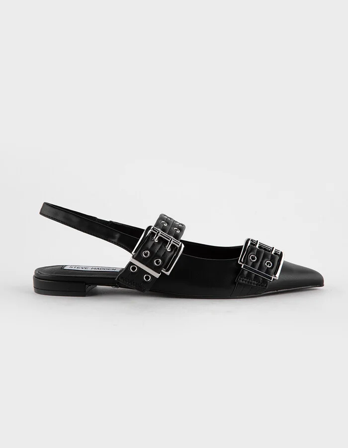 STEVE MADDEN Kissable Womens Slingback Pointy Flats - Image 2