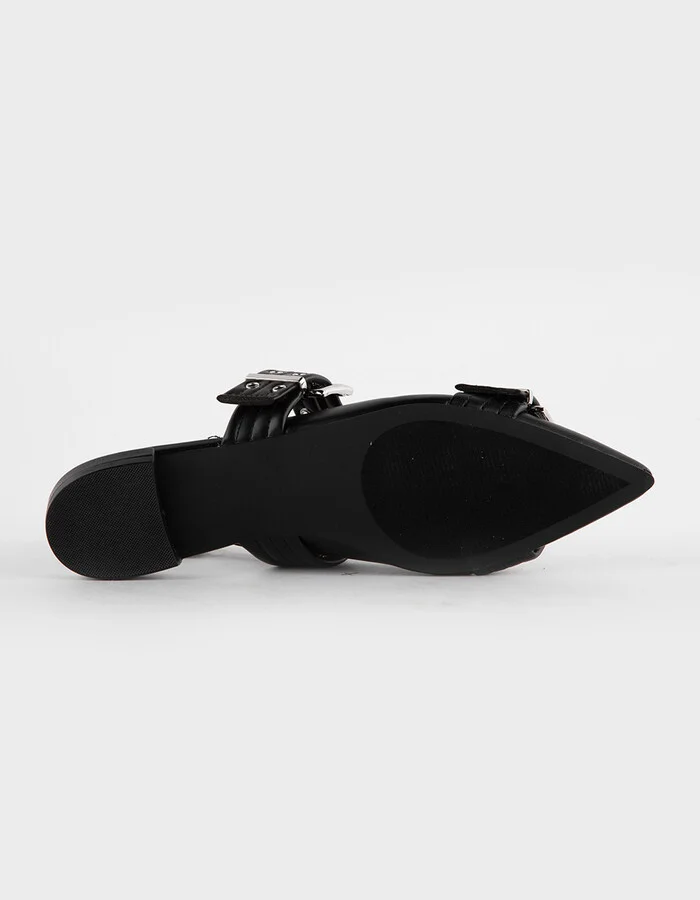 STEVE MADDEN Kissable Womens Slingback Pointy Flats - Image 3