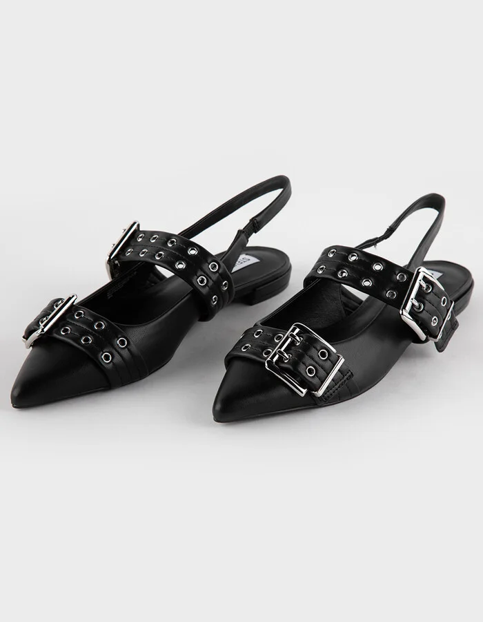 STEVE MADDEN Kissable Womens Slingback Pointy Flats