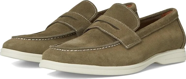 Steve Madden Laguna Men's Lace-up Boots Olive Suede : 8 D - Medium, Leather