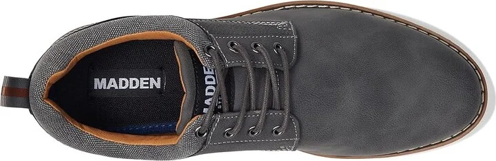 Steve Madden Landen Men's Shoes Grey Nubuck : 7.5 D - Medium - Image 2