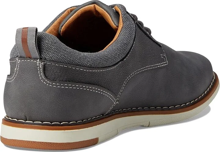 Steve Madden Landen Men's Shoes Grey Nubuck : 7.5 D - Medium - Image 4