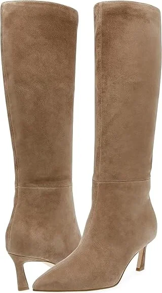 Steve Madden Lavan Women's Boots Oatmeal Suede : 9 M