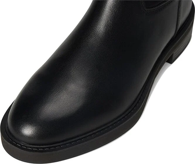 Steve Madden Lazio Women's Boots Black Leather : 8.5 M, Rubber - Image 2