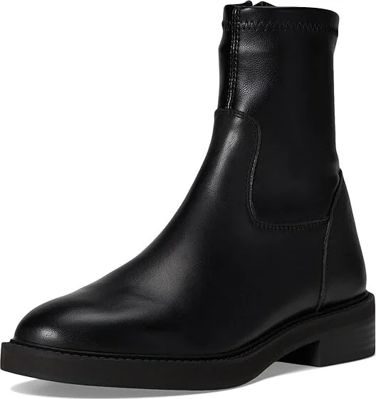 Steve Madden Lazio Women's Boots Black Leather : 8.5 M, Rubber - Image 5