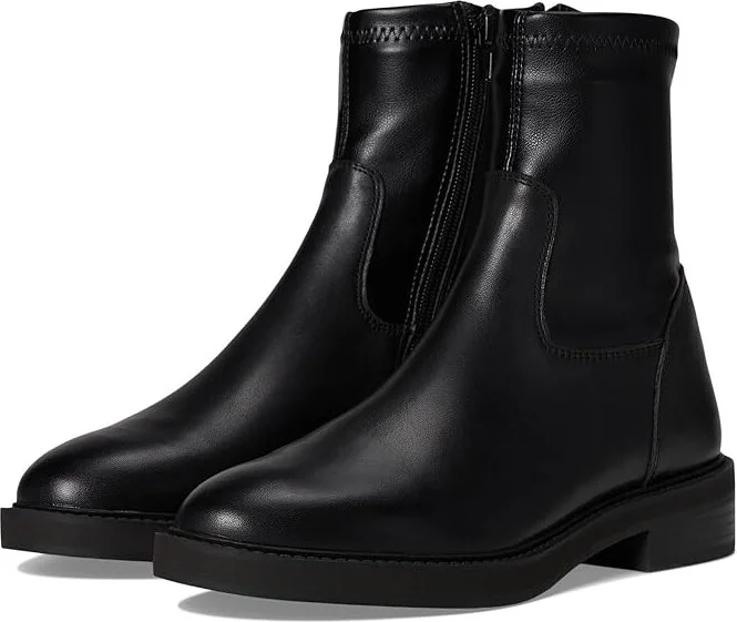 Steve Madden Lazio Women's Boots Black Leather : 8.5 M, Rubber