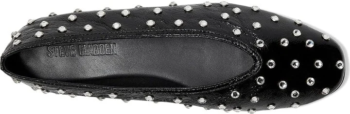 Steve Madden Leni Women's Flat Shoes Black : 7 M, Rubber - Image 2