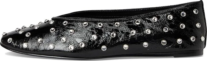 Steve Madden Leni Women's Flat Shoes Black : 7 M, Rubber - Image 6