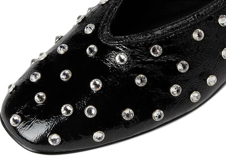 Steve Madden Leni Women's Flat Shoes Black : 7 M, Rubber - Image 7