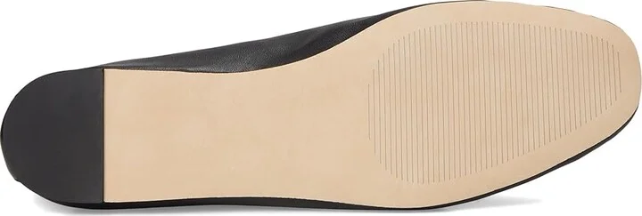 Steve Madden Leni Women's Flat Shoes Black Leather : 7 M, Rubber - Image 3
