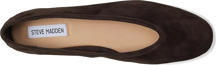 Steve Madden Leni Women's Flat Shoes Black Leather : 7 M, Rubber - Image 8