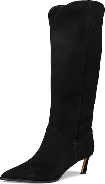 Steve Madden Lenya Women's Boots Black Suede : 10 M - Image 5