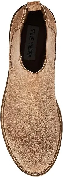 Steve Madden Leopold Bootie Women's Shoes Oatmeal Suede : 6 M - Image 2