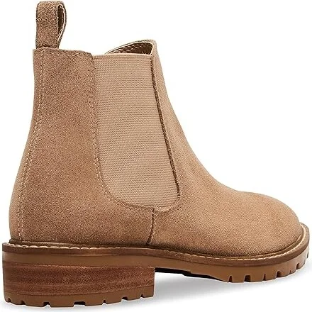 Steve Madden Leopold Bootie Women's Shoes Oatmeal Suede : 6 M - Image 3