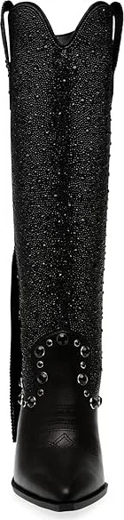 Steve Madden Lexy Women's Boots Black : 8 M, Leather - Image 5