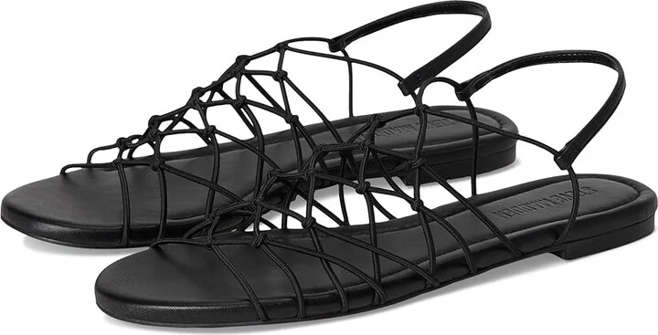 Steve Madden Libra Women's Sandals Black : 9.5 M, Synthetic