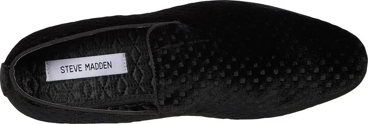 Steve Madden Lifted Men's Shoes Black Velvet : 8.5 D - Medium - Image 2