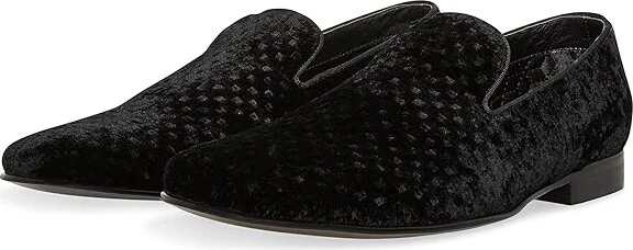 Steve Madden Lifted Men's Shoes Black Velvet : 8.5 D - Medium