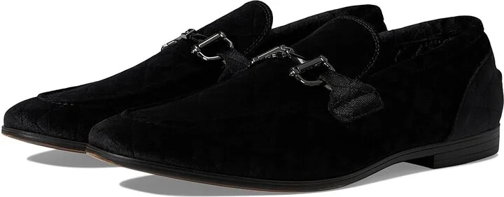 Steve Madden Linc Men's Shoes Black Velvet : 7 D - Medium