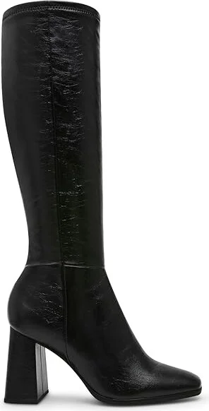 Steve Madden Livah Women's Boots Black : 10 M, Leather/Rubber - Image 6