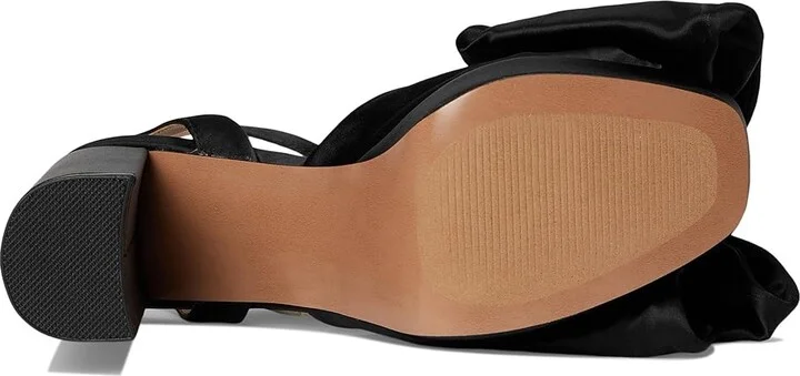 Steve Madden Lively Women's Sandals Black Satin : 5.5 M - Image 3