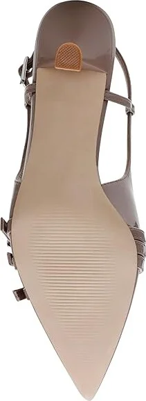 Steve Madden Loca High Women's Heels Taupe Patent : 6 M, Rubber - Image 3
